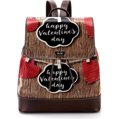 Personalizētas skolas somas grāmatu somas pusaudžiem Happy Valentine's Day Love clothes pegs, daudzkrāsainas, 27x12.3x32cm, mugursomas mugursomas