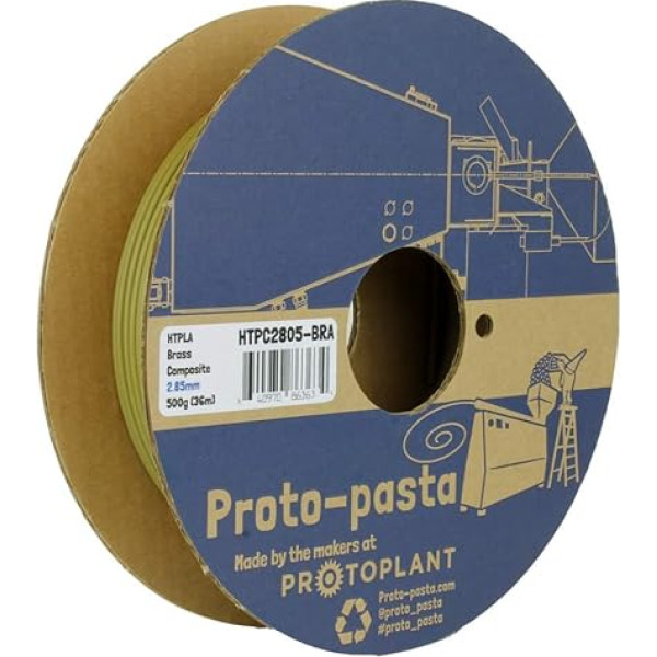 Proto-pasta HTPC2805-BRA Kompozīts HTPLA, misiņš