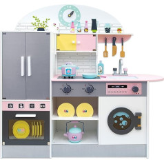 Teorema 40610 Multifunctional Kitchen for Children with Accessories, Height 103 cm