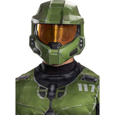 DISGUISE Premium Halo Master Chief ķivere, Helovīna maskas pieaugušo kostīms, viens izmērs