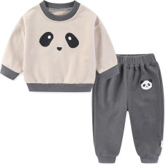 Gajaous Small Boys' Jumper Sweatshirt + Jogging Bottoms for Toddlers, Baby Boys Clothing Outfits Casual Tracksuit 2 Pieces