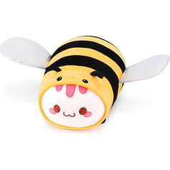 Bišu plīša lelle Bišu Kawaii plīša kaķene Kleita kā bišu kostīms, spilvens plīša bišu plīša rotaļlieta Bumble Bee, lai savāktu draugiem Sievietes dzimšanas diena Valentīna diena 30 cm