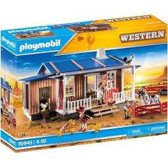 Playmobil 70945 Rietumu rančo rotaļu komplekts