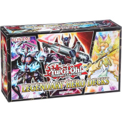 Yugioh KONLEHD Yu-Gi-Oh-Legendary Hero Decks angļu valodā