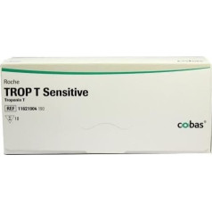 Trop T Sensitive Tests, 10 eksemplāru iepakojums bez dozēšanas pipetes, Roche Diagnostics Deutschland GmbH