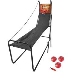 Sport1 One The Sport Maker Unisex Jugend Gioco Basket Basketballspiel Air Challenge, Schwarz, 224x61x226 cm