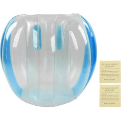 Atyhao Body Bubble Ball, Inflatable Bump Ball, Good Cushioning for Outdoor Play Activities (Blue Transparent)