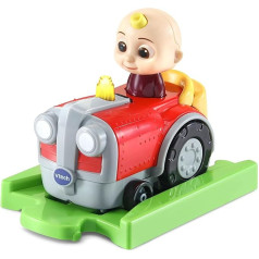 VTech Toot-Toot Drivers CoComelon JJ's Tractor & Track, interaktīva CoComelon rotaļlieta mazuļiem ar gaismām un skaņām, oficiāla CoComelon dāvana bērniem vecumā no 1, 2, 3 gadiem.