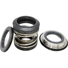 MIELEU Mehāniskie vārpstas blīvējumi Doppelwellen-Gleitringdichtungen for Pumpen Typ P07, Dichtungswellengröße 31,75 mm for Pump Rotary Shaft Seals Seals (Krāsa : SIC-SIC-SIC-SIC-SIC-EPDM)