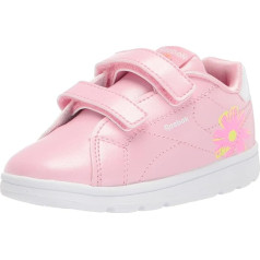 Reebok Baby Girls Complete Clean 2.0 kedas, Classic Pink/Electro Pink/Yellow Flare, 7 zīdaiņi