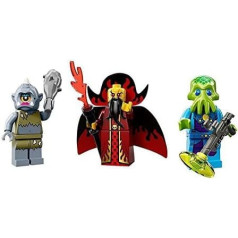 LEGO Ļaunais burvis, Lady Cyclops, kosmosa citplanētietis Mini figūriņas 13. sērijas minifigūriņu komplekts