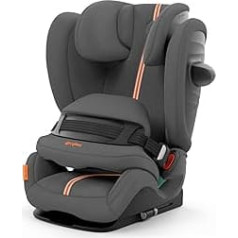 CYBEX Gold Pallas G i-Size Plus Child Seat from Approx. 15 Months to 12 Years (76 - 150 cm) from Approx. 9 to 50 kg Lava Grey