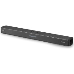 Majority Sierra 2.0.2 Dolby Atmos Soundbar | 280 W jaudīga telpiskā skaņa | Bezvadu zemfrekvences skaļrunis 3D Audio Atmos skaļrunis | HDMI, Bluetooth, optiskais, USB un AUX | Skaņas josla TV ierīcēm