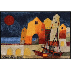 Salonloewe Rosina Wachtmeister Fußmatte waschbar Sunset Glow 50x75 cm Eingangs-Matte bunt