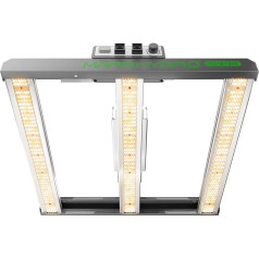 MARS HYDRO FC-E1500 Intelligente LED Grow Lampe 150W LED Pflanzenlampe Vollspektrum Grow Light Dimmbare Daisy Chain Wachstumslampe für Gemüse Blume 70x70CM Abdeckung