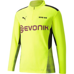 PUMA Unisex Borussia Dortmund 2021/22 sezonas spēļu ekipējums, krekliņš ar garām piedurknēm