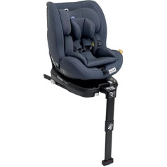 Chicco Seat3Fit i-Size Child Seat 0-25 kg (40-125 cm) Isofix 360° Rotatable and Reclining Seat, Group 0/1/2 for Children from 0-7 Years with Reduction Cushion, Adjustable Headrest with Side Protection