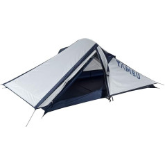 TAMBU KUTIR 2 Person Tent 260 x 130 x 100 cm Ultralight Bivvy Tent Waterproof up to 3000 mm Hydrostatic Head - Ideal for Camping, Outdoor & Festivals - 2 Man Tent with Ventilation Openings & Mosquito