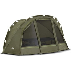 Lucx® Puma Makšķerēšanas telts 1 Man Bivvy 1 Man Carp Dome Makšķerēšanas telts 1 Person Makšķerēšanas telts Ūdens kolonna 10 000 mm Kempings telts