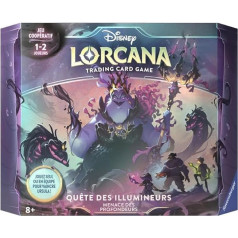 Ravensburger Disney Lorcana TCG - Die Rückkehr von Ursula - Sammelkartenspiel TCG - Box Quest der Illumineurs Bedrohung der Tiefen - ab 8 Jahren französische Version