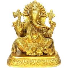 Misiņa statuete Ganeša: Ganapathi Vinayak Heavy Metal (10016)