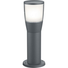 Trio Leuchten LED Pfostenleuchte 522060142 Shannon, Aluminium anthrazit, Kunststoff weiß, 7 Watt LED, 12,50 x 12,50 x 35,00 cm