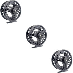 Supvox Rolle zum Fliegenfischen Alu-Rolle Spule Schnur Reel Reel Reel Angelrad Rollen Stange Angel Set Fishing Reel Angelrolle Angelzubehör Vollmetall Vorderrad Schwungrad Rolle zum Eisangeln