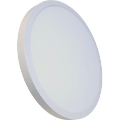 LED ATOMANT LED griestu gaisma apaļa, 605 mm, 48 W, neitrāli balta krāsa (4500 K), 5000 lūmeni, draiveris komplektā