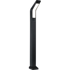 Paulmann Merano 94858 LED Bollard Light kustības sensors ar augstas frekvences sensoru IP44 910 mm 3000 K 14 W 850 lm 230 V antracīta āra gaisma