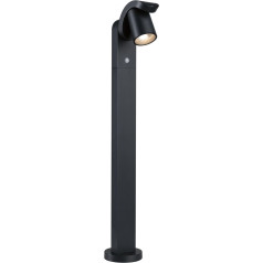 Paulmann 94831 LED Bollard Light Aproces kustības sensors IP44 782 mm 3000 K 10 W 700 lm 230 V 70° antracīta alumīnija āra apgaismojums