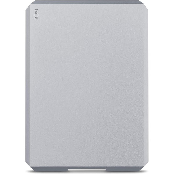 LaCie MOBILE DRIVE STHG5000402 5TB portatīvais ārējais cietais disks 2,5 collu Mac un PC kosmosa pelēks, iekļauts 2 gadu glābšanas pakalpojums