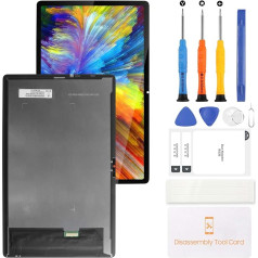 LCD ekrāns priekš Lenovo Tab P11 Gen 2 / P11 2022 TB350FU TB350XU TB350 TB350 Rezerves ekrāns LCD displejs Skārienjūtīgais ekrāns Digitalizatora montāžas remonta detaļas ar instrumentiem (melns)