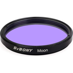 Svbony 2 Inch Telescopic Filter, Moon Filter for Telescope Eyepieces, Metal Edge and Glass Lens, Reduces Glare to Improve Definition in Moon Planet Observation