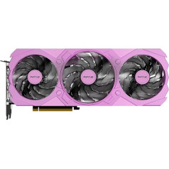 KFA2 GeForce RTX™ 4070 EX Gamer Pink 1-Click OC 12GB GDDR6X 192-bitu DP*3/HDMI 2.1/DLSS 3 grafiskā karte