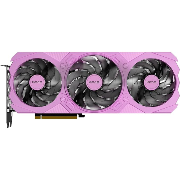 KFA2 GeForce RTX™ 4070 EX Gamer Pink 1-Click OC 12GB GDDR6X 192-bitu DP*3/HDMI 2.1/DLSS 3 grafiskā karte