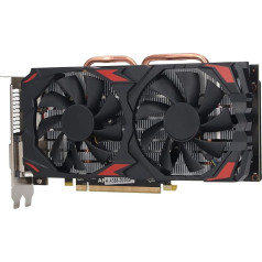 CCYLEZ RX 580 256BIT 8GB DDR5 RAM grafiskā karte ar diviem ventilatoriem galddatoriem PCI Express 3.0 16X slots