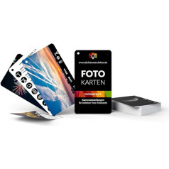 Photo Cards Photo Recipes - Camera Settings for 20 Photo Designs - Cheat Sheet Photography - Check Card Cheat Sheet Photography