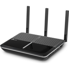 TP-Link Archer VR2100v AC2100 WLAN telefonijas VDSL DSL modem maršrutētājs (VDSL2 lejupielādes 350 Mbit/s, WLAN ātrums 2100 Mbit/s, saderīgs ar Telekom/O2, tikai Vācijai)