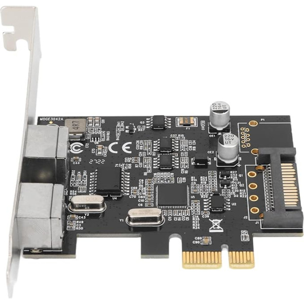 Elprico PS2 paplašināšanas karte, PCIE 2 PS2 termināla saskarnes SATA barošanas interfeiss PCIE divu portu PS2 paplašināšanas karte