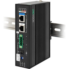 LINOVISION Industrial Gigabit 90W POE++ Splitter with DC 24V and DC 5/9/12/20V Output, LED Indicator and DIN Rail Mounting, IEEE802.3bt POE to DC Power Supply for Two Non-PoE Devices