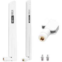 5G LTE Antenna 4G LTE Signal Gain Antenna 18DBI Signal Amplifier SMA / TS9 Connector Omnidirectional WiFi Antenna 600-6000MHz for WLAN Router WiFi Booster Gateway USB Adapter FPV Camera Monitor -