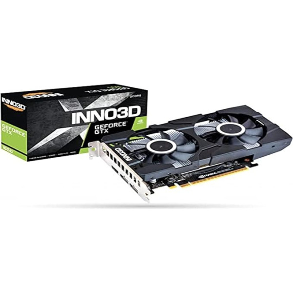 Inno 3D N16502-04D6X-1177VA25 Графическая карта NVIDIA GeForce GTX 1650 4 ГБ GDDR6