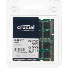 Crucial RAM CT2K8G3S160BM 16GB komplekts (2x8GB) DDR3 1600 MHz CL11 zibatmiņas zibatmiņas komplekts Mac datoriem