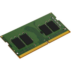 Kingston ValueRAM 8GB 2666MHz DDR4 NonECC CL19 SODIMM 1Rx16 1.2V KVR26S19S6/8 portatīvo datoru atmiņa