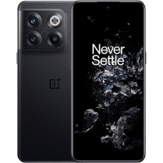 OnePlus 10T 5G 16GB RAM 256GB SIM bez SIM kartes viedtālrunis ar 150W SUPERVOOC izturības režīmu un trīskāršu kameru ar 50 MP - Mēnessakmens melns