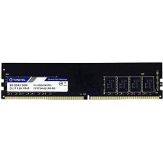 Timetec 4 GB DDR4 2400 MHz PC4-19200 Nicht-ECC un 1,2 V CL17 1Rx8 Single Rank 288 Pin UDIMM Desktop-PC Datortehnika Operatīvās atmiņas modulis-uzlabojums (4 GB)