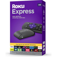 Roku 3960EU Express HD straumēšanas multivides atskaņotājs - melns