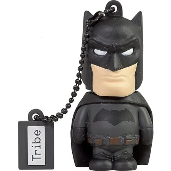 Tribe Warner Bros DC Comics Batman 16 GB Pen Drive USB Memory Flash Drive with Keyholder Key Ring - Black