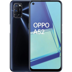 Oppo A52 viedtālrunis 64 GB, 4 GB RAM, Dual SIM, Twilight Black [itāļu versija]