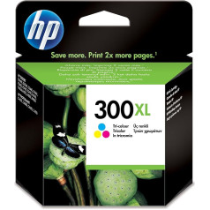 HP Patrone Nr.300XL Blister Tinte 3 - didelis 440 puslapių Deskjet D2560 / F4224 / F4280